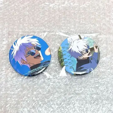 주술회전 팬파레 복권 캔뱃지 고죠 사토루 1