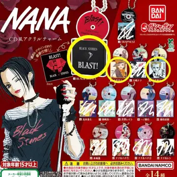 NANA CD풍 아크릴 참 가챠가챠 3종