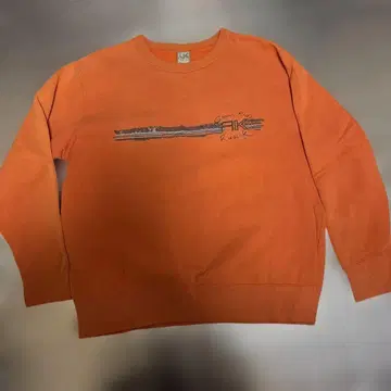 RUSS.K 오렌지 트레이닝복 X-LARGE