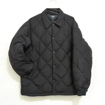 [ 새상품급 ] UNIQLO 퍼프 테크 퀼팅 자켓 블랙 XL