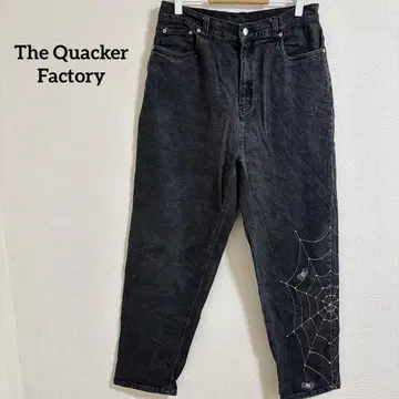 1점 The Quacker Factory 블랙 데님 여성용