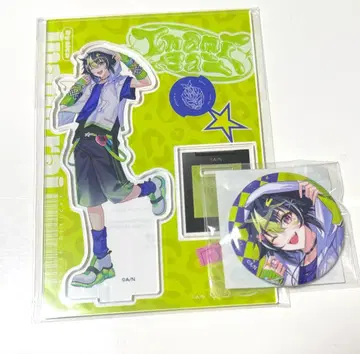 니지산지 iCouleur 이나미 라이 아크릴 스탠드 캔뱃지 화장품