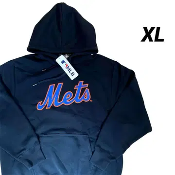 새상품 MLB 뉴욕 메츠 후드티 맨투맨 속기모 LL 사이즈