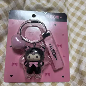 미개봉 새상품 새까만 애니멀즈 쿠로미 키링 산리오 익명 배송