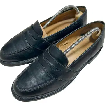 REGAL 리갈 코인 로퍼 가죽 신발 블랙 25EE