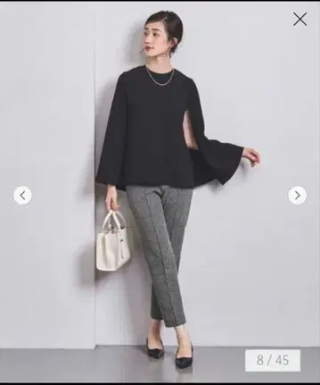 유나이티드 애로우즈 팬시 트위드 슬림 팬츠 XS