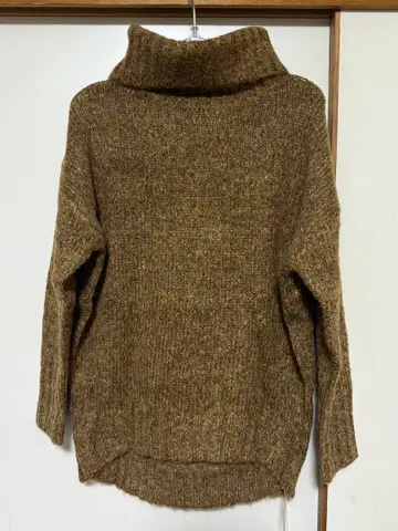 새상품 studio CLIP 3G MIX 터틀 니트 PO 터틀 니트