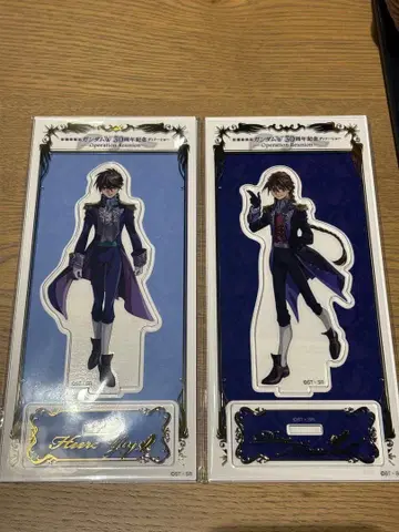 건담 W 디너쇼 히이로 듀오 아크릴 스탠드 미개봉 새상품 세트