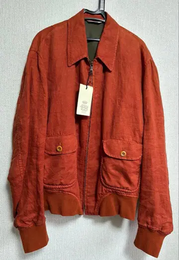 미사용 PAUL SMITH 린넨 자켓 브라운 계열 L