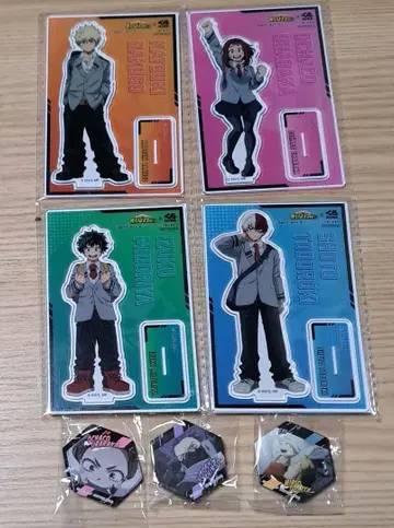 쿠라스시 히로아카 아크릴 스탠드 4종 세트 덤 포함