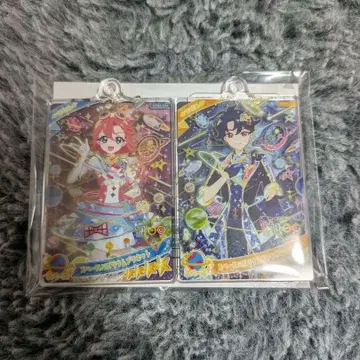 비밀의 아이프리 아크릴 카드 키링 바즈리움 오토메 스바루