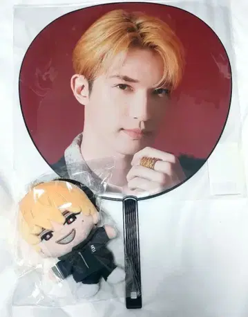 MILESixTONES 제시 손잡이 스트 봉제 인형 점보 부채 봉제 인형