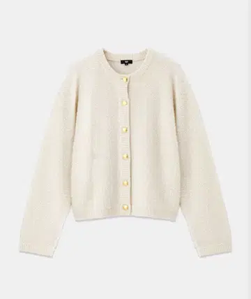 PLST 엑스트라 파인 메리노울 미들 게이지 파일 가디건