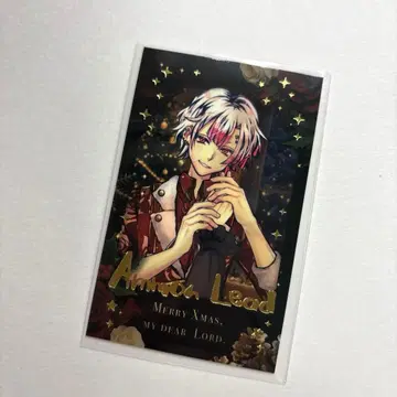 악마 고양이 크리스마스 폴라로이드 아몬 금박