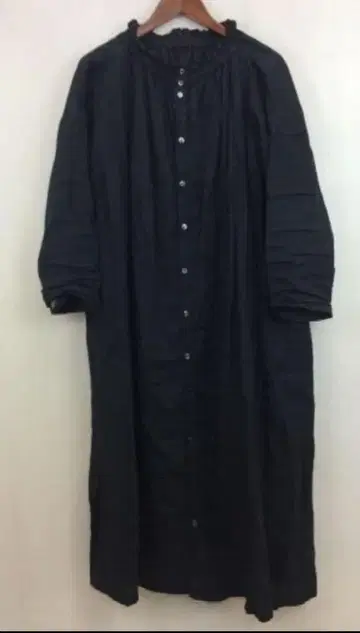 네스트로브 린넨 긴팔 원피스