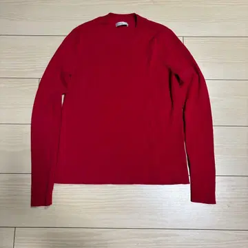ADORE 어도어 긴팔 니트 빨간색 신축성 원단 새상품급 S 사이즈