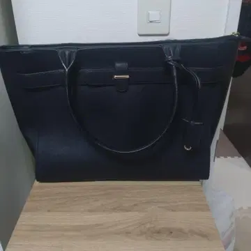 페렌네 A4 블랙 토트백 비즈니스 백