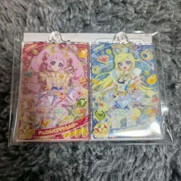 비밀의 아이프리 아크릴 카드 키링 바즈리움 히마리 미츠키