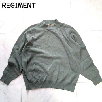 REGIMENT 캐시미어 100% 니트 스웨터 긴팔