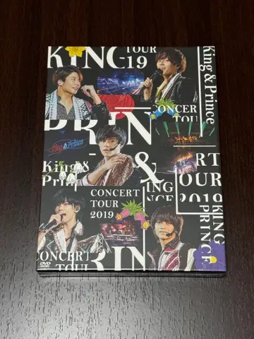 [ 미개봉 ] King & Prince 콘서트 투어 2019 DVD