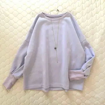 BEARDSLEY 종이상자 퍼프 트레이닝복 바이올렛 라벤더