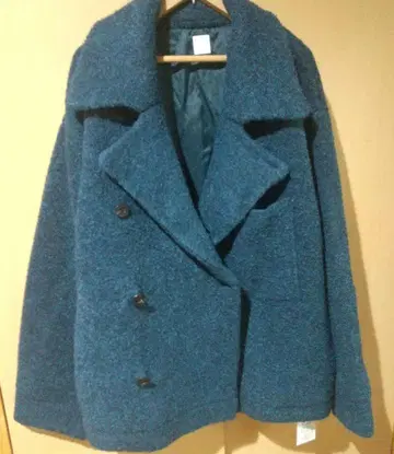 eenIe 피 코트 블루 Fsize