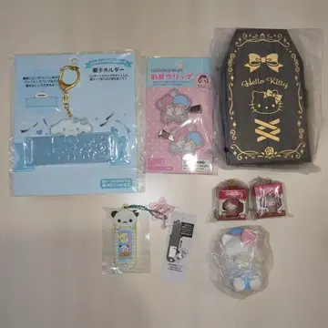 산리오 굿즈 세트 헬로키티 시나모롤 등