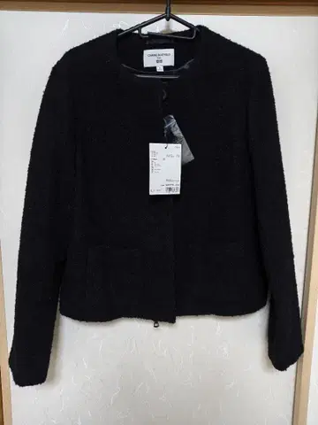 CARINE ROITFELD 블랙 테일러드 자켓 L 사이즈