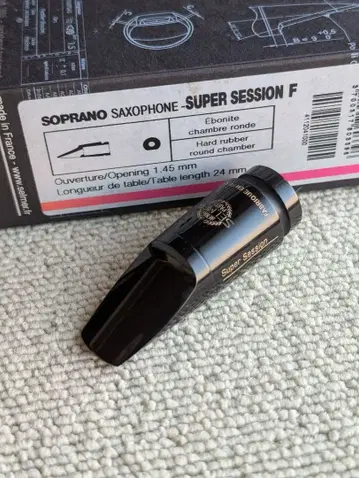 셀머 슈퍼 세션 F 소프라노 색소폰 마우스피스 1