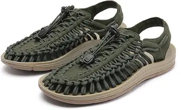 [ROKISEWA] 스포츠 샌들 남성용 스포츠 그린 26cm