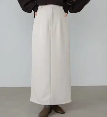 BAb 트윌 타이트 롱 스커트