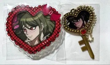 단간론파 고쿠하라 곤타 사랑의 열쇠 하트형 아크릴 배지