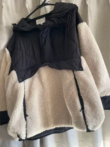 [ MOUSSY ] 플리스 나일론 자켓 오버 사이즈