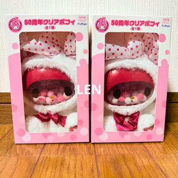 마이멜로디 50주년 클리어 포피 2개 세트 미개봉 새상품