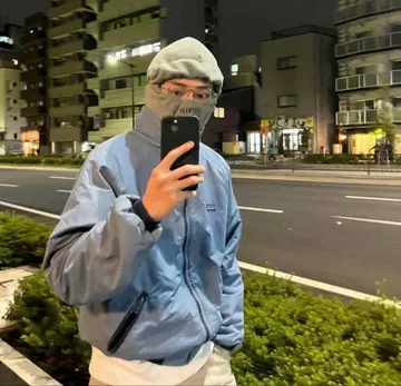 [레어 M 사이즈] 80s 파타고니아 쉘드 신틸라 아이스 블루 삼각형 택