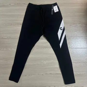 CRONOS 블랙 조거 팬츠 S 크로노스