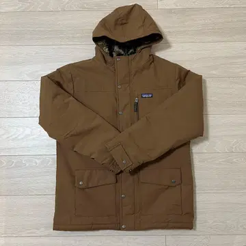 Patagonia 키즈 다운 브라운
