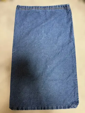 군납품 데님 런드리 백 인디고