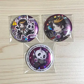 니지산지 야미노 슈 Buddy Mode 홀로그램 캔뱃지