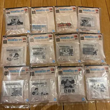 드래곤볼 제일복권 로고 블록 12종 세트