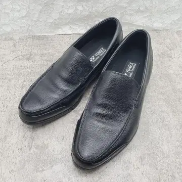 요넥스 파워쿠션 시보 가죽 로퍼 슬립온 24.5cm 블랙