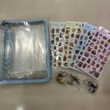 브레인 로트 씰 바인더 씰 파일 키링 3종 묶음 판매