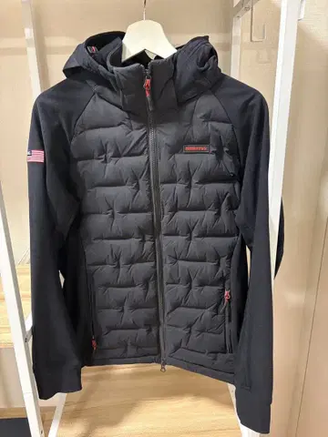 BRIEFING 남성용 하이브리드 다운 파카