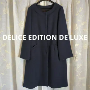 코트 네이비 세레모니 코트 샵 채널 델리스 오피스 의류 네이비