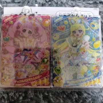 아이프리 남코 한정판 아크릴 카드 키링 바즈리움 히마리 미츠키