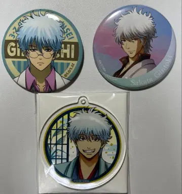 은혼 사카타 긴토키 캔뱃지