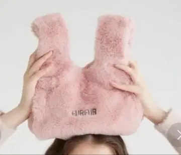 퍼 에코백 마켓 핑크 furfur
