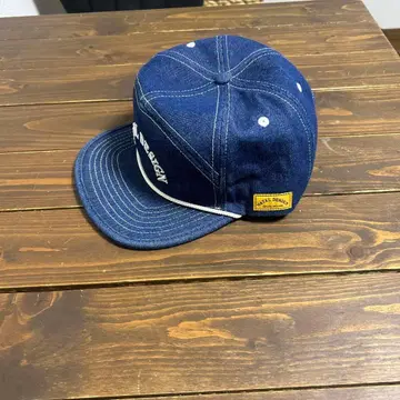 [ 시착만 한 상품 ] NATAL DESIGN 데님 캡 네이비