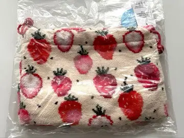 페이러 스트로베리 도트 복조리 파우치