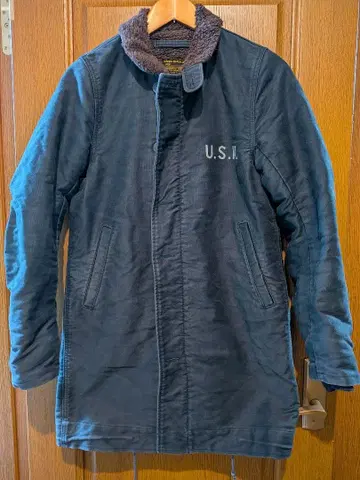 MARKAWARE 마카웨어 N-1 덱 자켓 롱 S 알파카